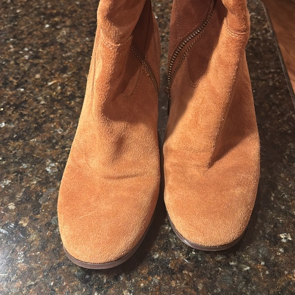 Michael Kors tan suede leather boots - Picture 4 of 5
